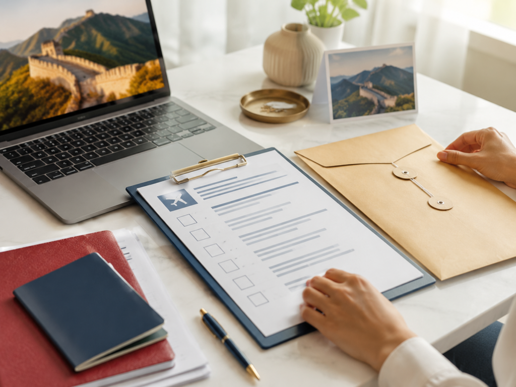 China visa application document review and nationwide mail-in support