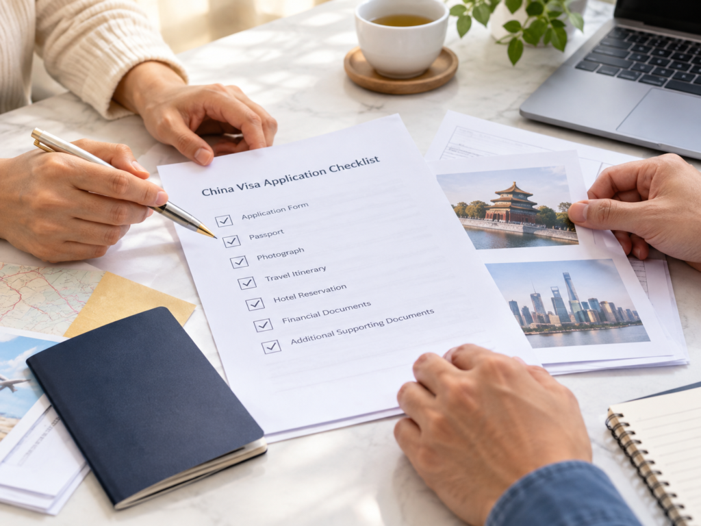 Professional China visa application document review
